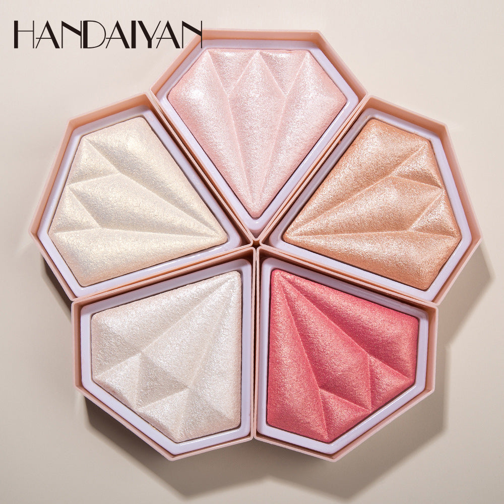 Base em Pó Compacta Glow Diamond - Cobertura Iluminadora e Uniforme