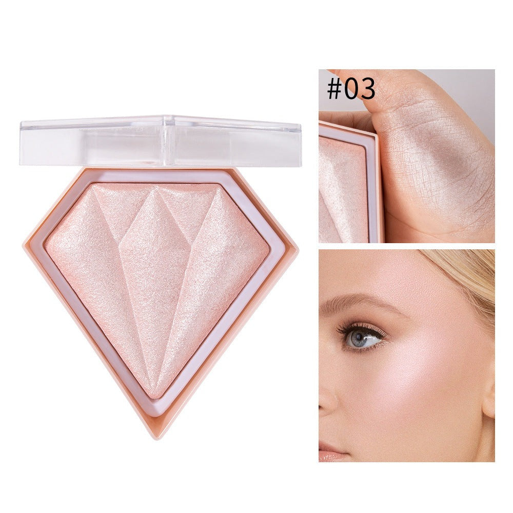 Base em Pó Compacta Glow Diamond - Cobertura Iluminadora e Uniforme