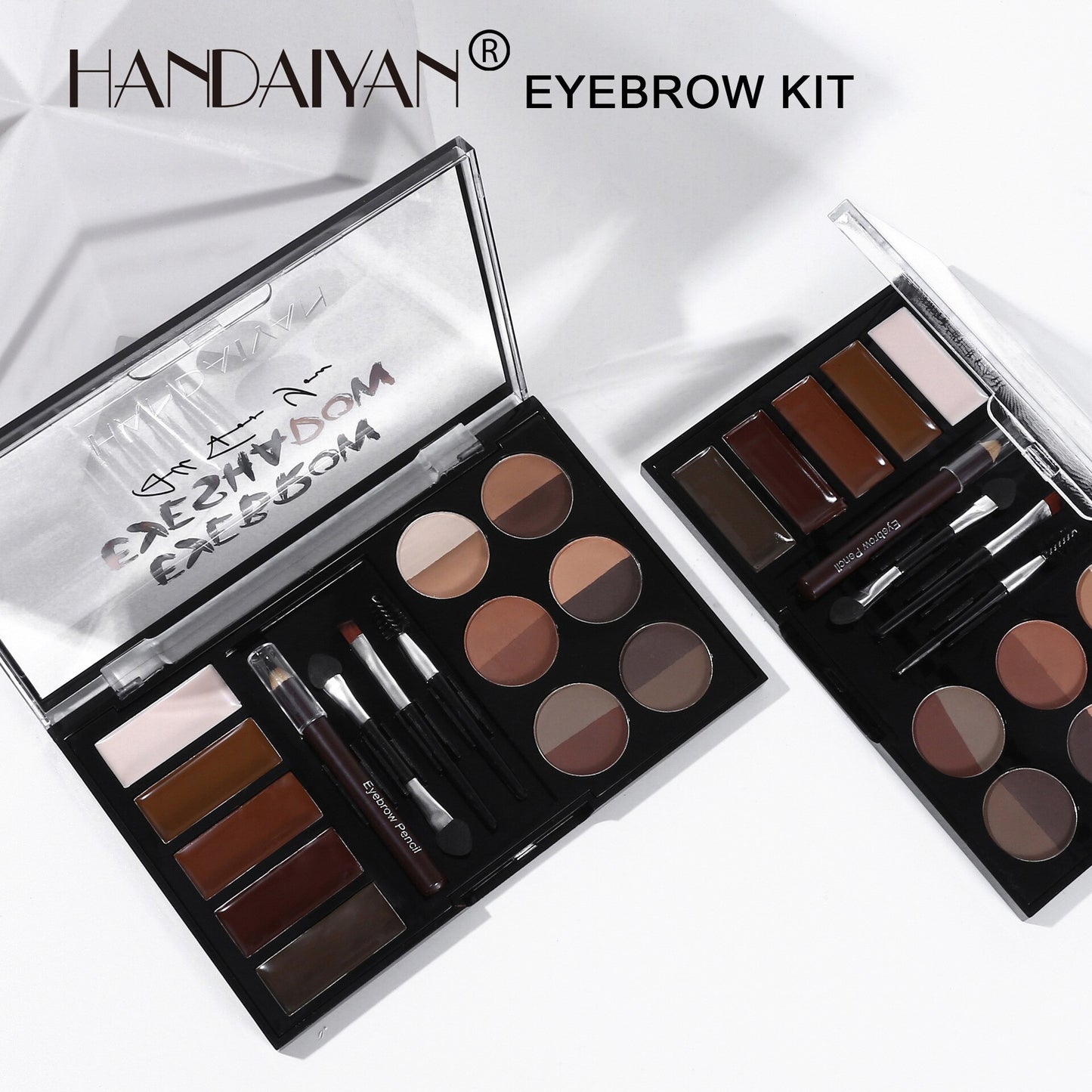 Kit de Sobrancelhas com Molde - Definição e Preenchimento Perfeitos