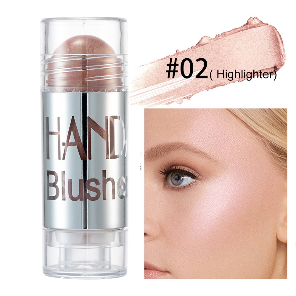 Blush em Creme - Matte ou Brilhante para Contorno e Iluminação