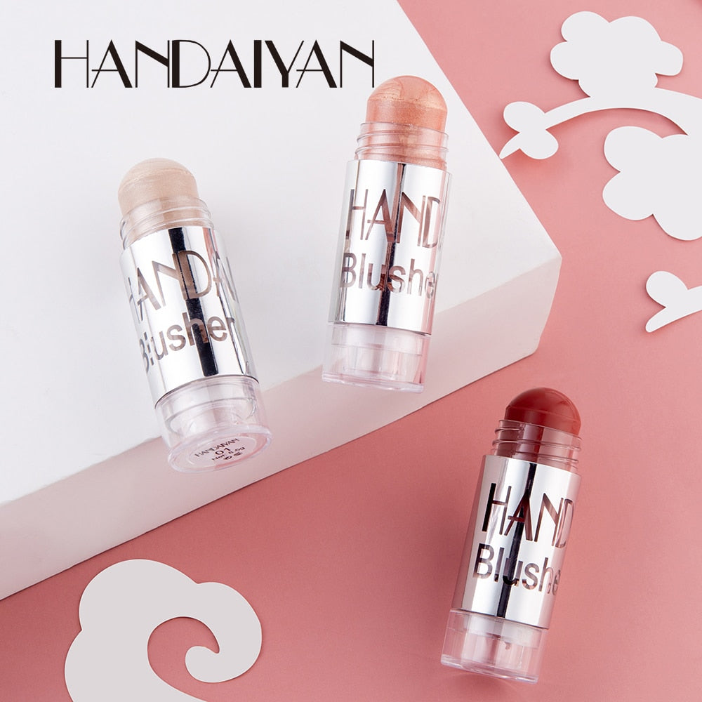 Blush em Creme - Matte ou Brilhante para Contorno e Iluminação