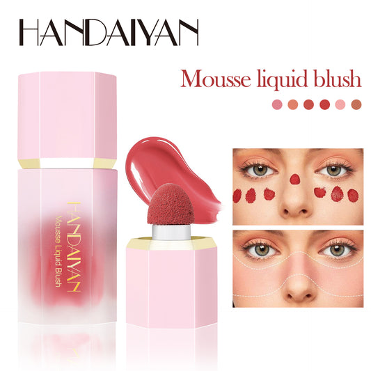 Blush Líquido Mousse Easy - Aplicação Suave e Acabamento Natural