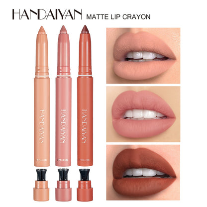 Lápis Labial Nude Matte - 12 Opções para Contorno Perfeito