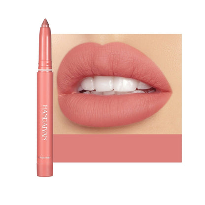 Lápis Labial Nude Matte - 12 Opções para Contorno Perfeito