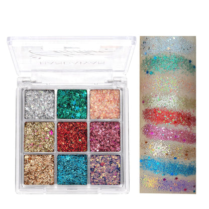 Kit Sombra Super Glitter - Brilho Máximo com Aplicação Suave