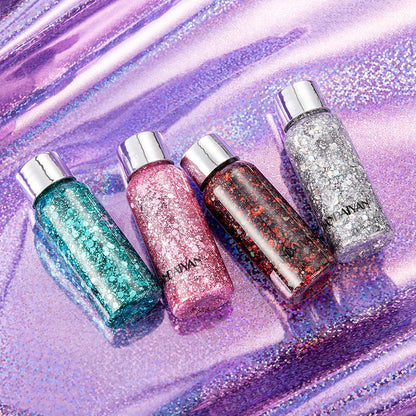 Glitter em Gel para Rosto e Corpo - Brilho Intenso para Todas as Ocasiões