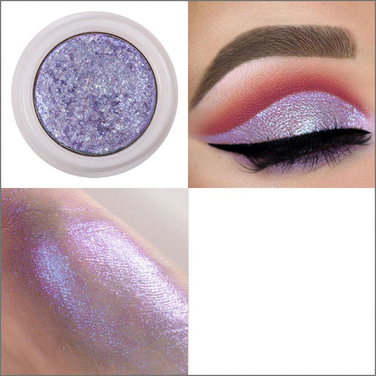 Sombra Metálica com Glitter - Efeito Luminoso para Olhos Radiantes