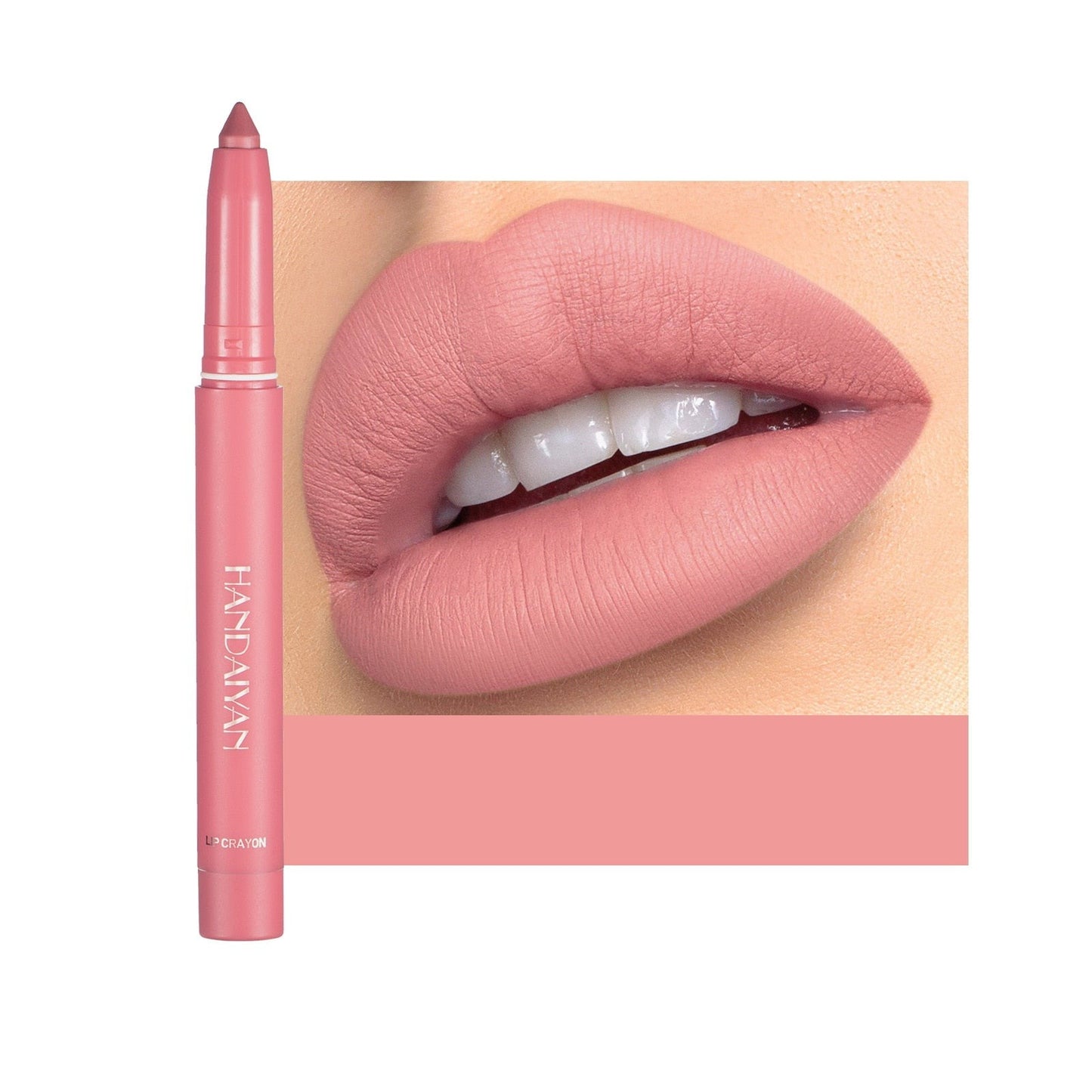 Lápis Labial Nude Matte - 12 Opções para Contorno Perfeito