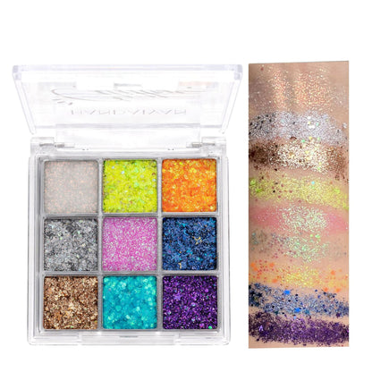 Kit Sombra Super Glitter - Brilho Máximo com Aplicação Suave