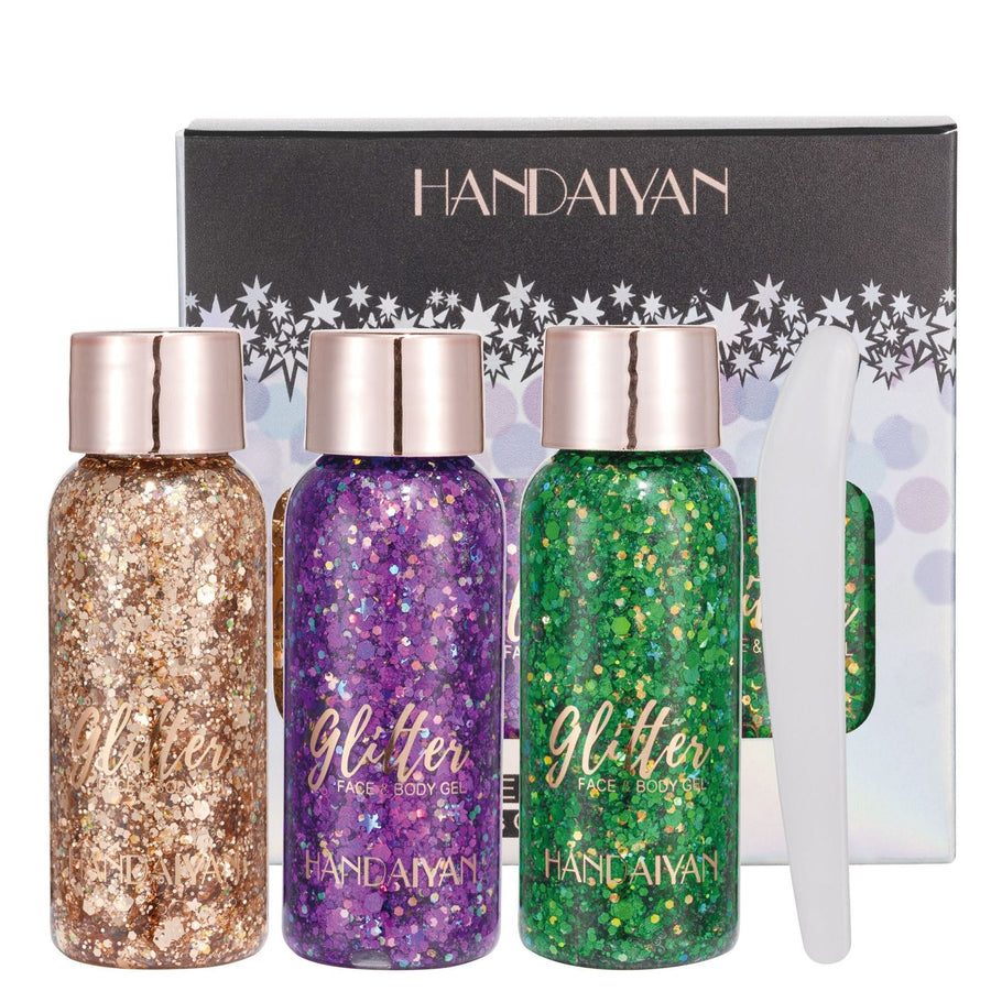 Kit com 3 Glitters em Gel — foto 3
